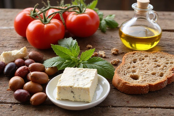 Immagine di anteprima dell'articolo sui benefici della dieta mediterranea